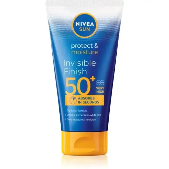 NIVEA SUN Protect & Moisture Hydrating Tanning Milk with Hyaluronic Acid SPF 50+ 150 Ml Foto 4