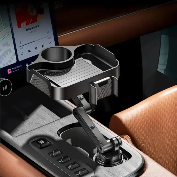 Car table with phone holder CP2008 black Photo