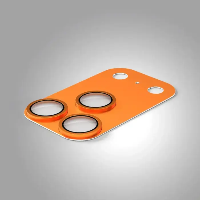 Etteri full camera lens guard for iPhone 17 Pro Max orange Foto 4