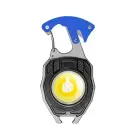 Mini flashlight LED keychain W5147 Type C with 2 screwdriver bits blue Photo