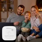 Qoltec Certified Wireless Smoke Detector with Battery | Sensor life: 10 years | Battery life: 10 years | Alarm: 85dB | LED Foto 9