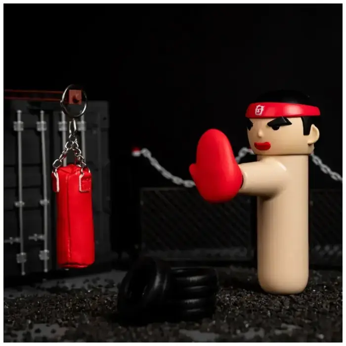 Mini massage gun 4smarts ACECOOL KungFu Boxer beige Фото num