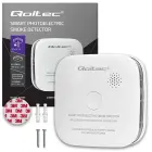 Qoltec Certified Wireless Smoke Detector with Battery | Sensor life: 10 years | Battery life: 10 years | Alarm: 85dB | LED Foto 12