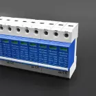 Qoltec DC surge protector arrester | 3P | 1000V | T2 | C Foto 4