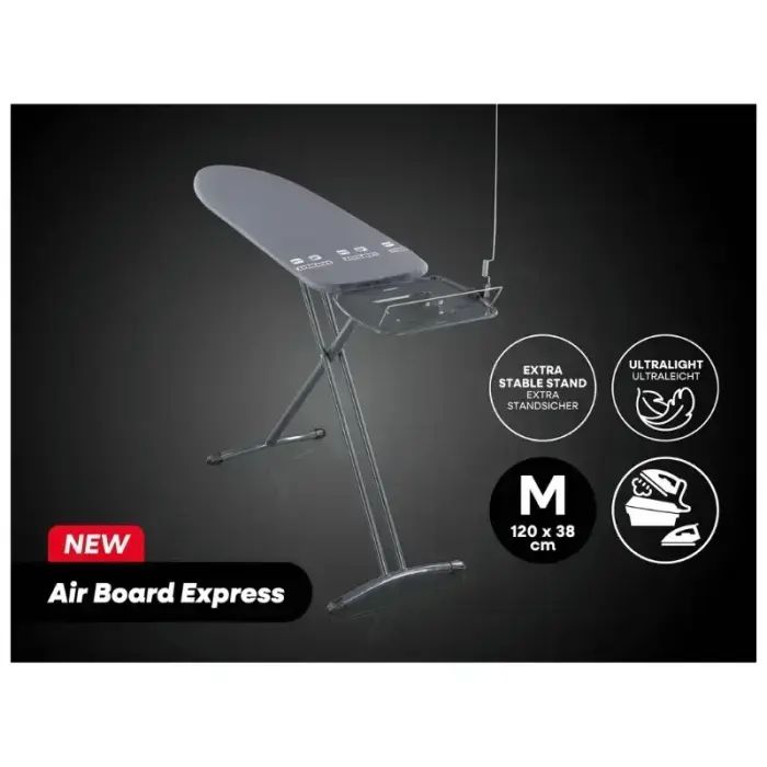 Gludināmais dēlis Air Board Express M Black 120x38cm Foto 2