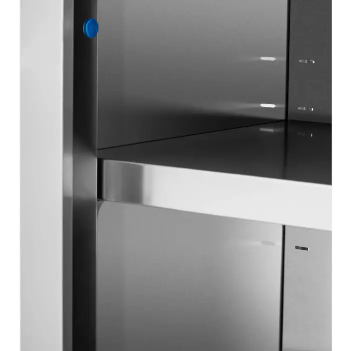 Szafa ścienna gastronomiczna z drzwiami przesuwanymi STAL 200 x 45 x 60 cm Фото num