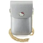 Hello Kitty Leather Metal Logo Chain bag - silver Photo