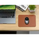 SATECHI vegan leather mouse pad ST-LMPN brown Фото num