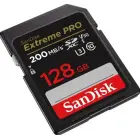 SanDisk memory card 128GB Extreme Pro SDXC C10 V30 UHS-I U3 Photo