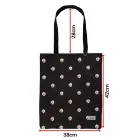 Shopping bag Wonder pattern 3 black Foto 6