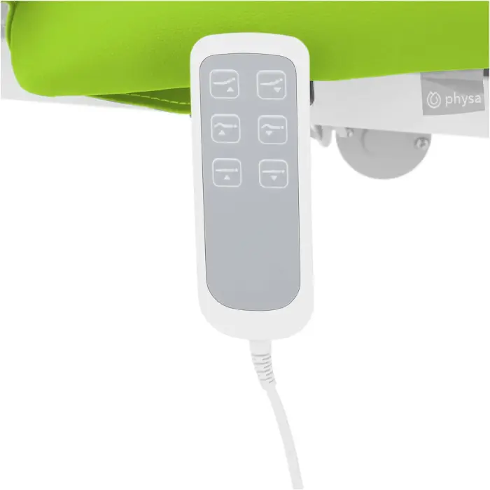 Łóżko stół kosmetyczny do masażu elektryczny 3 silniki 250 kg NANTES - jasnozielone Фото num