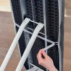 LEIFHEIT Gludināmā dēļa audums Thermo Reflect S/M Black 125x40cm Foto 3