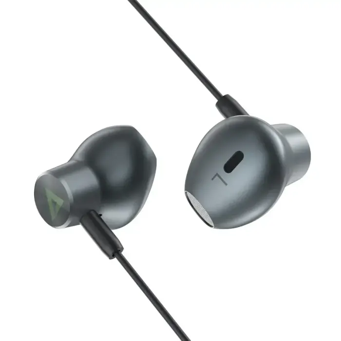 Acefast L1 in-ear headphones with 1.2 m Lightning connector - black Photo