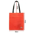 Shopping bag Wonder pattern 4 orange Foto 2