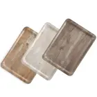 Taca do serwowania laminowana jasne drewno 430 x 330 mm - Hendi 508862 Foto 5