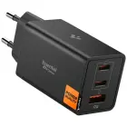 Ładowarka sieciowa Spigen Essential       EE673EU 67W 2xUSB-C/USB-A czarny Photo