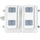 Łóżko stół kosmetyczny do masażu elektryczny 2 silniki 200 kg LYON - czarny Foto 2