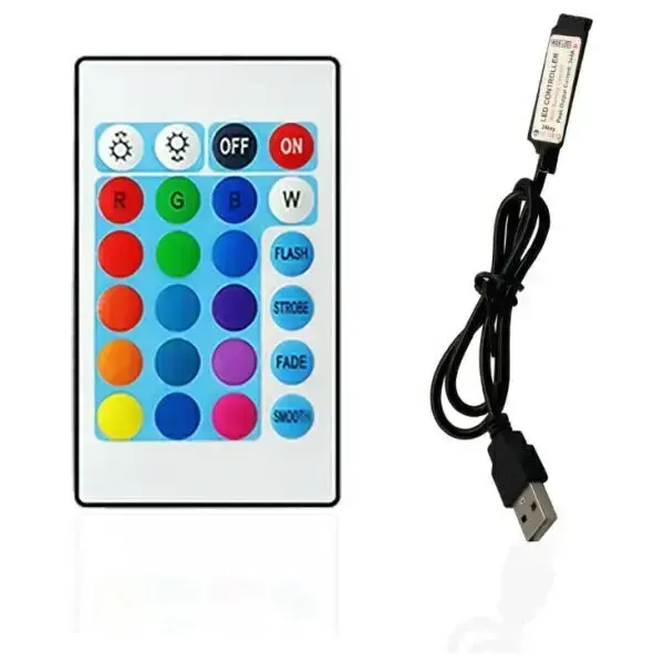 RGB LED strip with Bluetooth controller 5m XTRIKE ME HT-5050 B5 Photo