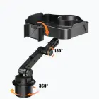 Car table with phone holder CP2008 black Photo