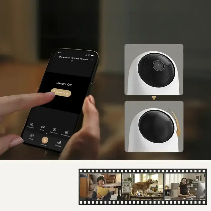 Dreame Navo Care 1 Incam indoor camera - white Foto 7