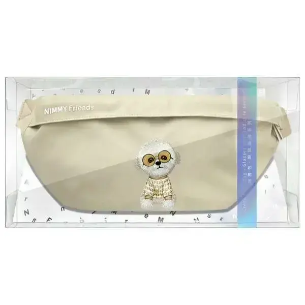 Nimmy Nerka na ramię khaki Crossbody      Glasses Cool Dog Foto 12