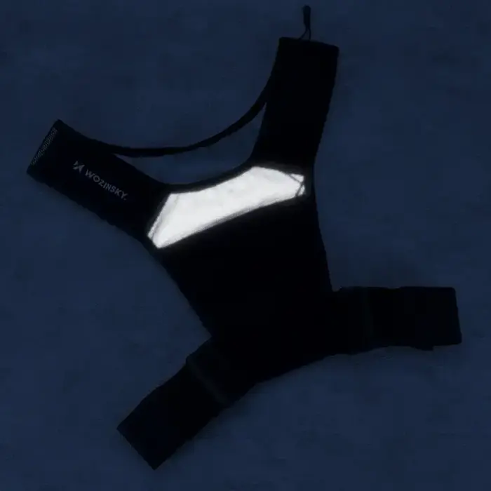 Wozinsky WKDB1 Reflective Running Vest - Black Photo