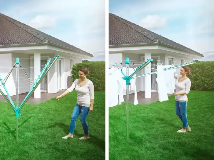 LEIFHEIT Veļas žāvētājs rotējošs Linomatic 400 Easy Foto 3