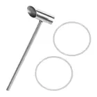 Maszyna do waty cukrowej turkusowa śr. misy 520mm + miarka do cukru Foto 5