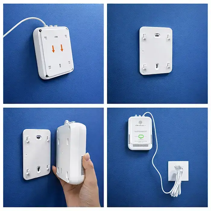 Qoltec  Certified natural gas leak sensor | CH4 detector | NG | 85dB alarm | LED Фото num