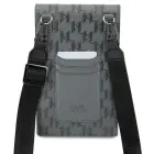 Karl Lagerfeld Torebka KLWBSAKHPKG srebrny|silver Saffiano Monogram Ikonik Photo