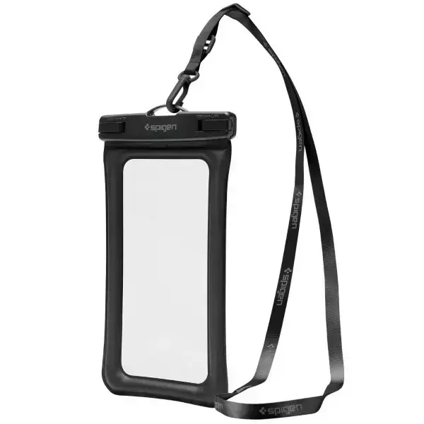 Spigen Universal Waterproof A621 Case & Waist Bag Black AMP04533 Photo