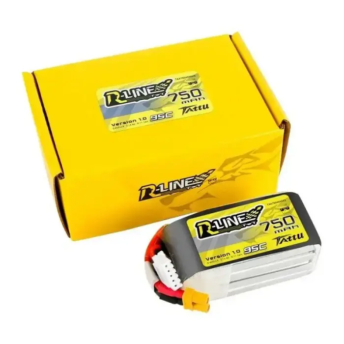 Battery Tattu R-Line 750mAh 14.8V 95C 4S1P JST-XHR Foto 5
