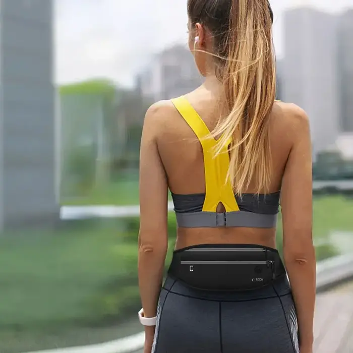TECH-PROTECT M7 UNIVERSAL SPORT WAIST BAG BLACK Photo