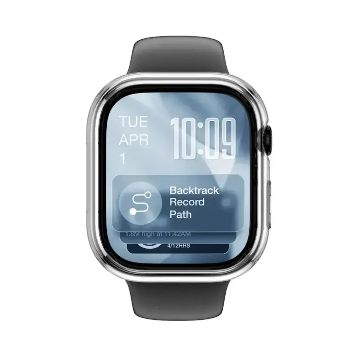 AmazingThing Minimal Protective Case for Apple Watch Series 11 46mm - Clear Foto 2