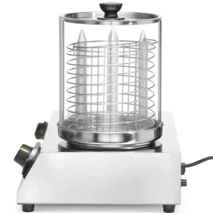 Podgrzewacz do hot-dogów bułek parówek 4 szpikulce 550 W Foto 4