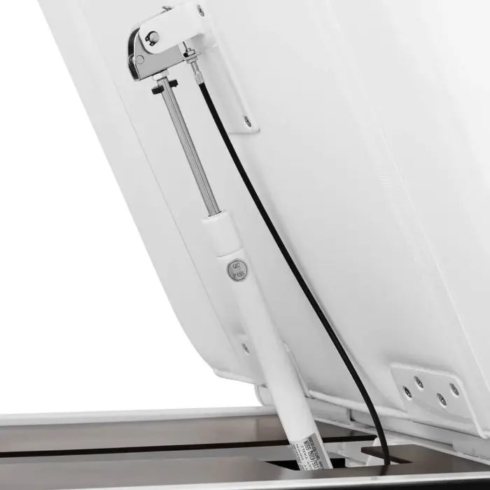 Łóżko stół leżanka kosmetyczna do masażu elektryczna 200 kg PESCARA - biała Foto 4