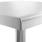 Stół blat roboczy stalowy nierdzewny z półką 90x60cm Фото num