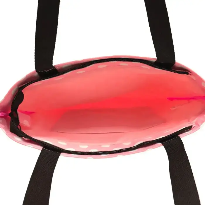 Shopping bag Wonder pattern 2 light pink polka-dot Foto 4