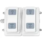 Łóżko stół kosmetyczny do masażu elektryczny 2 silniki 200 kg LYON - białe Foto 4