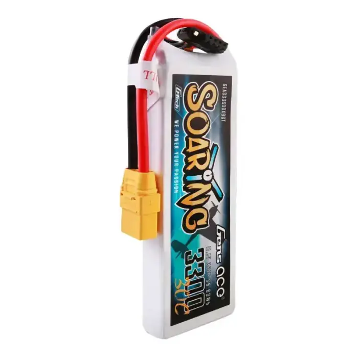 Gens ace G-Tech Soaring 3300mAh 11.1V 30C 3S1P Lipo Battery Pack with XT90 plug Foto 4