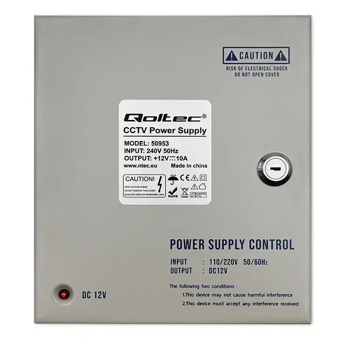 Qoltec LED Driver  12VDC | 10A |  9 channels Foto 9