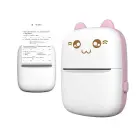HURC9 Bluetooth Thermal Printer Mini Kitty with App - Pink Photo