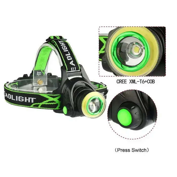 LED Headlamp Zoom LC2 waterproof IP54 Foto 4