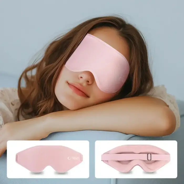 TECH-PROTECT EYESHADE SLEEP MASK BABY PINK Фото num