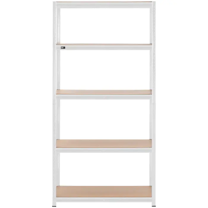 Regał magazynowy metalowy 5 półek 750 kg 100 x 60 x 200 cm szary Foto 5