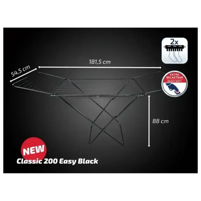 Tumble dryer Classic 200 Easy Black Photo